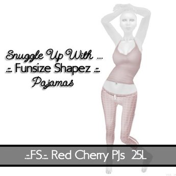 Second Life Marketplace - .::.FS.::. Female Red Cherry PJs